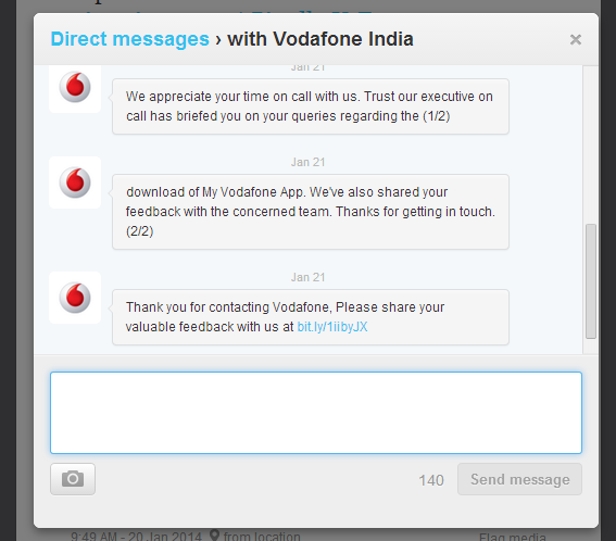 Vodafone MMS issue — second screenshot